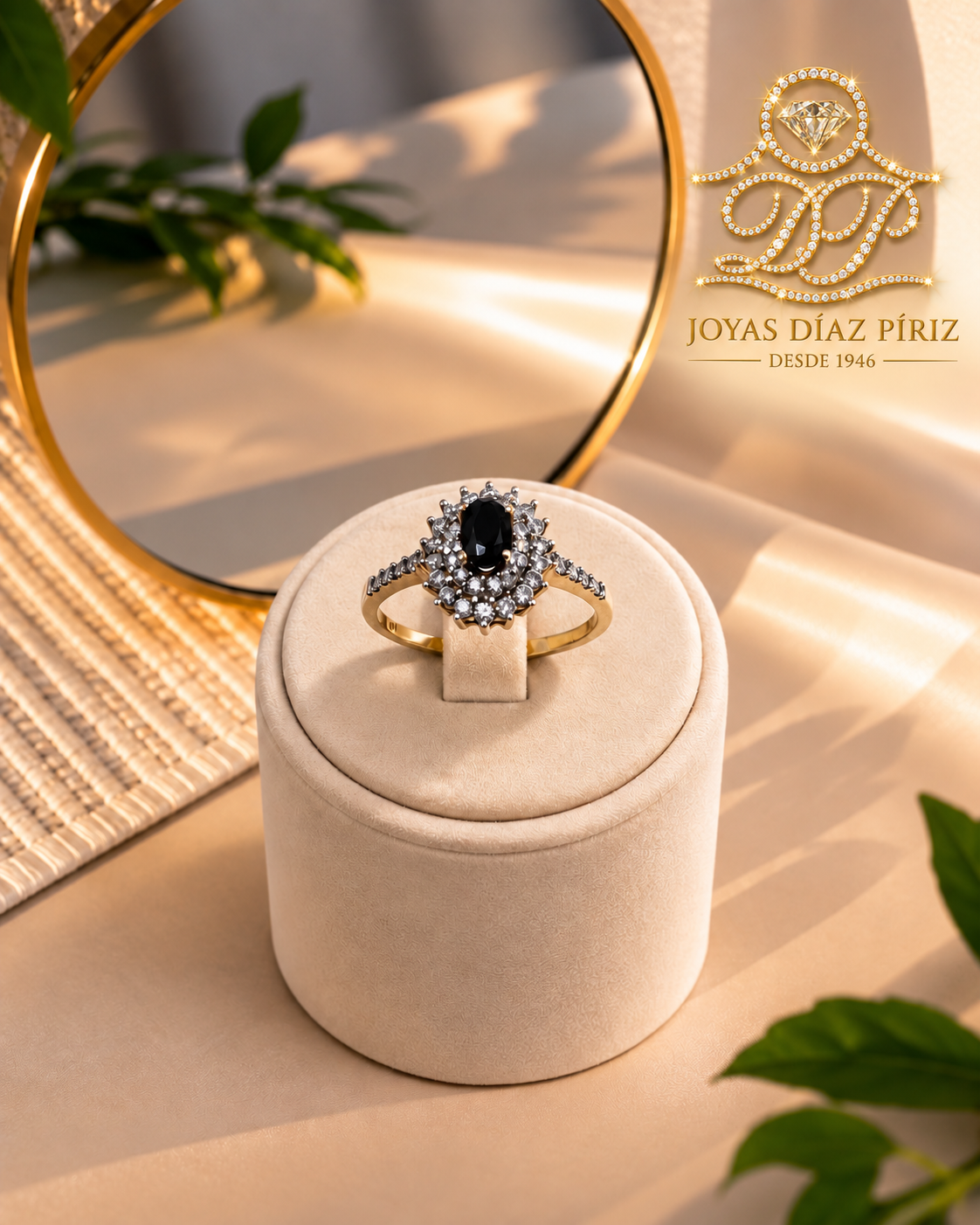 Anillo Oro óvalo