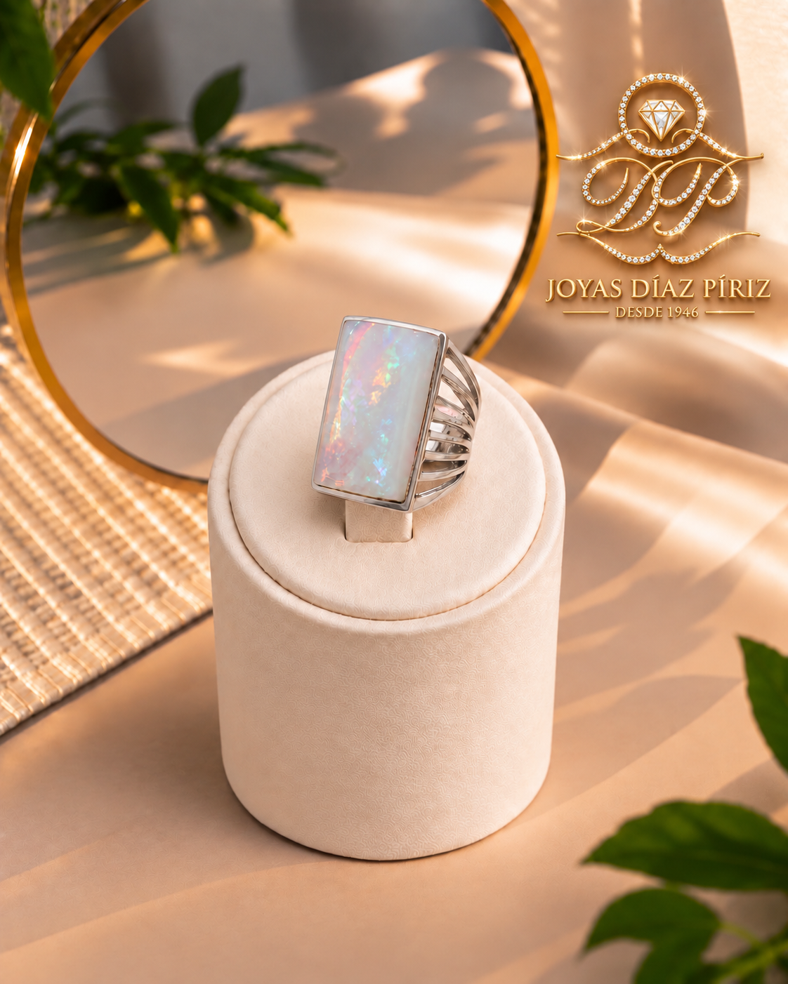 Anillo Plata y Nácar