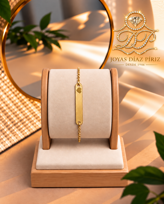 Pulsera ID Oro 18k