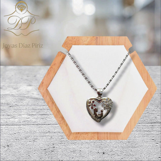 Conjunto plata "Mamá"