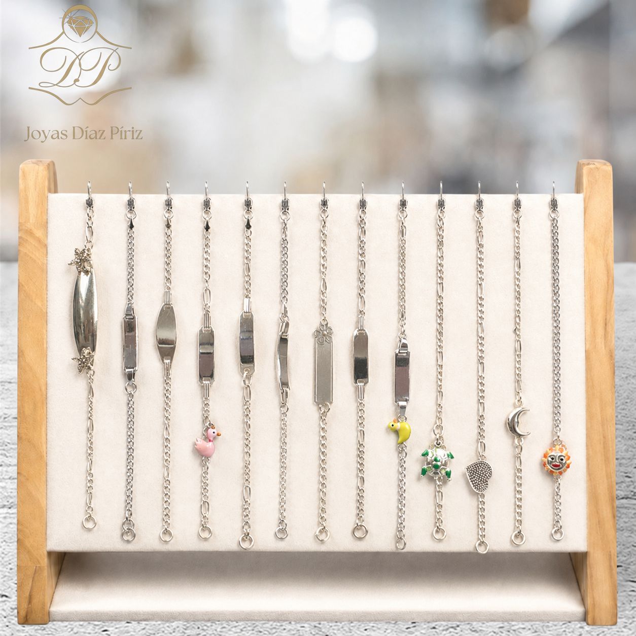 Pulsera de Identidad Infantil Plata